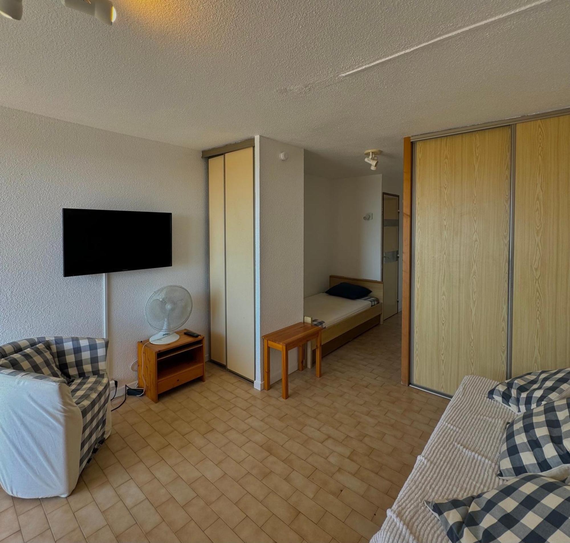 Studio 3 Personnes Acces Direct Plage - Parking Prive - 3Tvp30 Le Barcarès Buitenkant foto